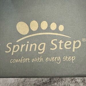 Brand new size step shoes with strap tan color European size 39 size 9